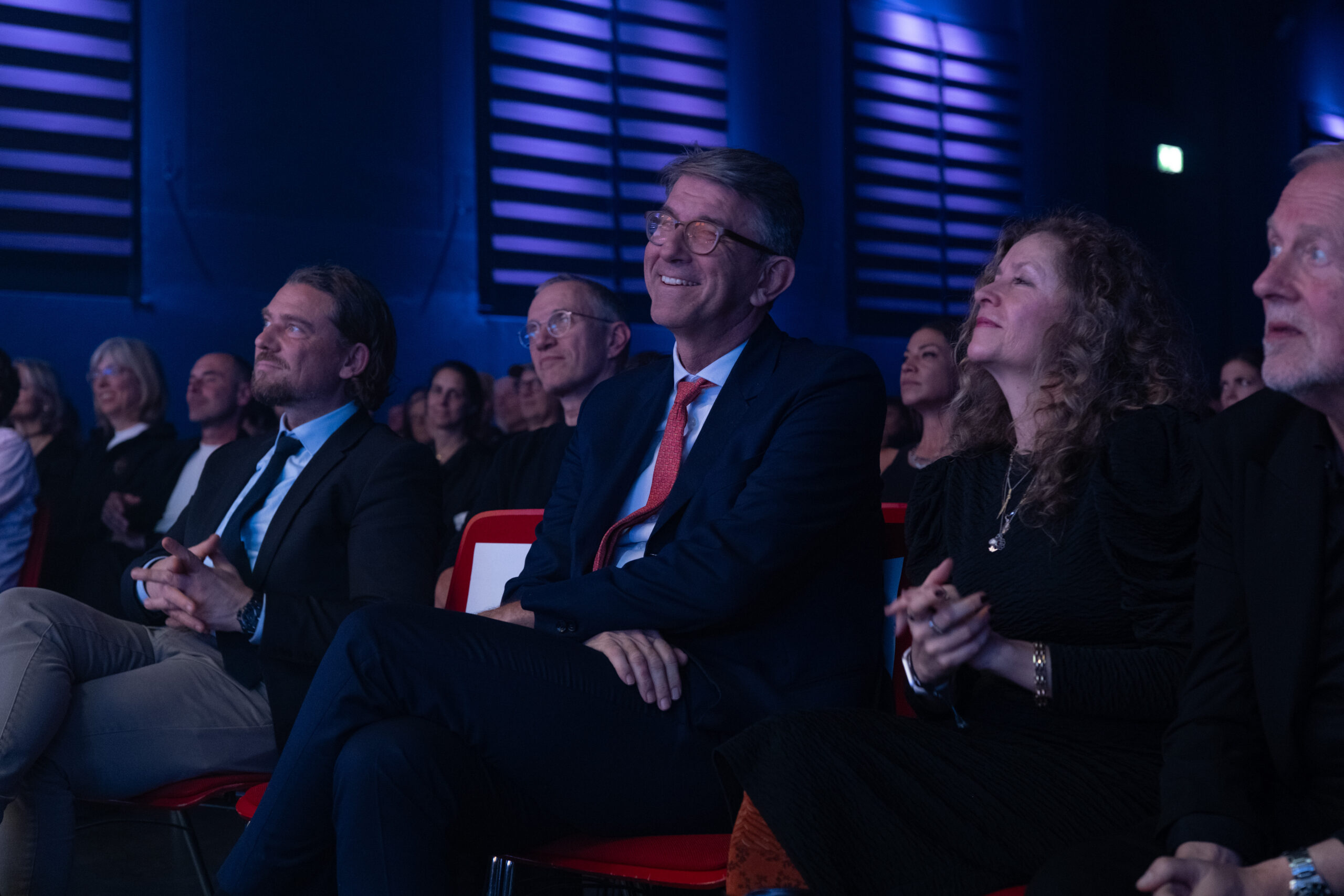 APPLAUS Award Kulturreferent Marek Wiechers, Kulturstaatsminister Dr. Wolfram Weimer, Katja Lucker ©Bernhard Schinn